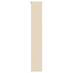 Wall Display Case with Shelf Beige 100 x 8,5 x 54 cm Plywood