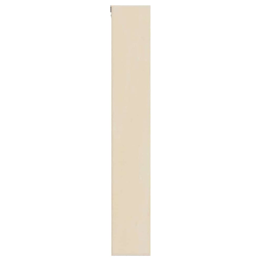 Wall Display Case with Shelf Beige 100 x 8,5 x 54 cm Plywood