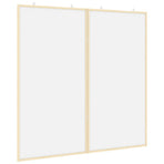 Bulletin Board 100 x 100 x 1.4 cm Solid pine wood White