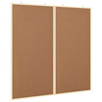 Bulletin Board 100 x 100 x 1.4 cm Solid pine wood Brown