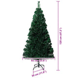 Christmas Tree Green 60 x 60 x 123 cm Plastic - Close-Up Angle
