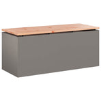 Garden Bench 2 -Seater 100 x 40 x 43 cm Weathering steel Rusty