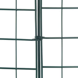 Pond Fence Set 5 pcs Green 100 x 50 cm Steel