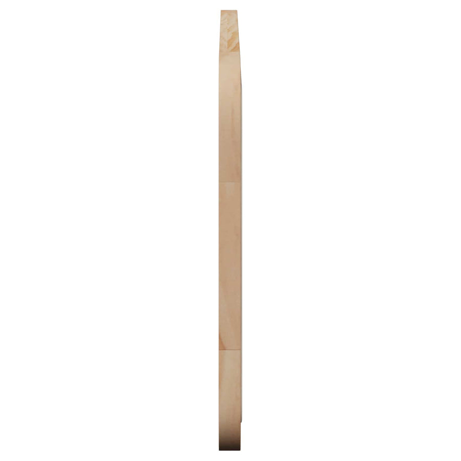 Headboard with Headboard Natural 100 x 55 x 3 cm Rattan