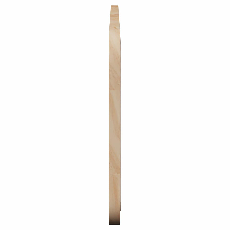 Headboard with Headboard Natural 140 x 55 x 3 cm Rattan