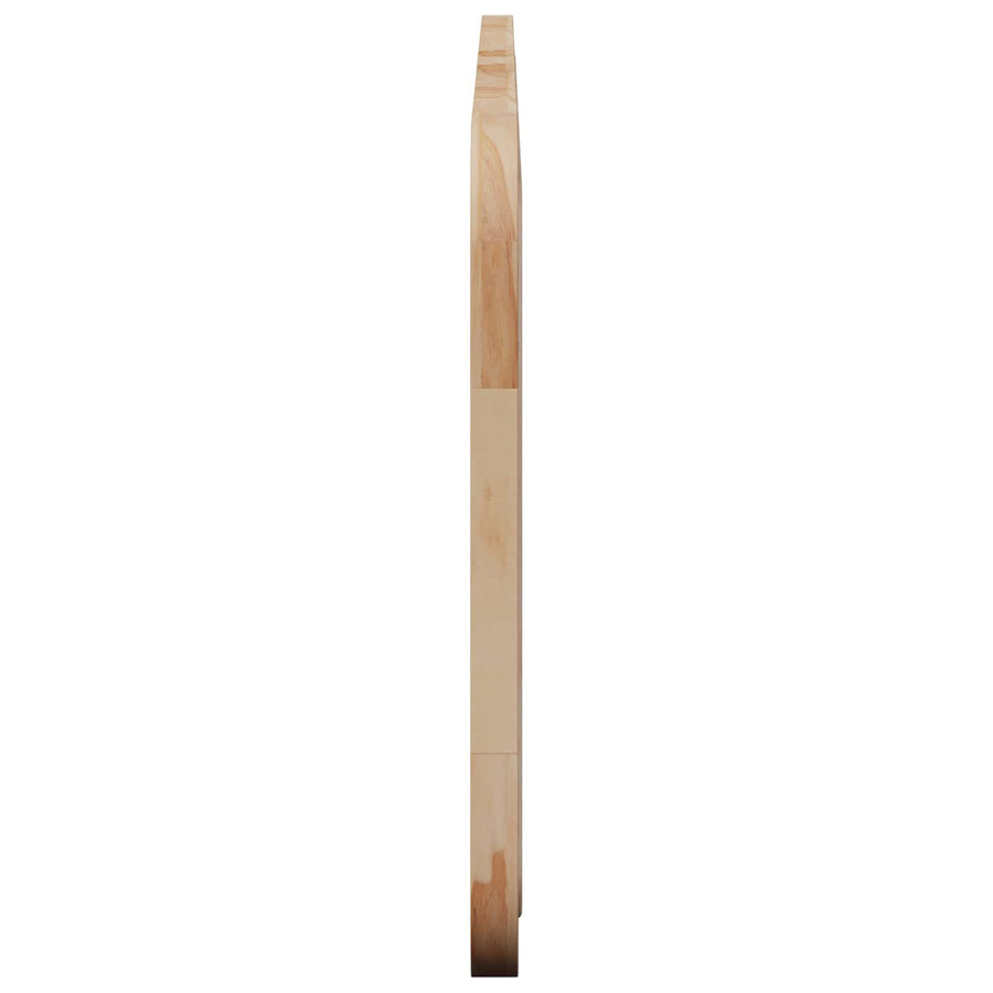 Headboard with Headboard Natural 160 x 55 x 3 cm Rattan
