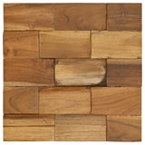 Storage Stool Brown 40 x 40 x 45 cm Solid Teak Wood
