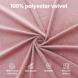 Kids'Bed Frame with Headboard Pink 90 x 190 cm Velvet - Low Angle