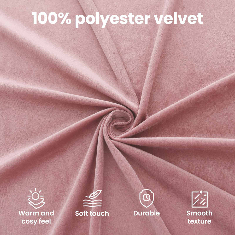 Kids'Bed Frame with Headboard Pink 90 x 190 cm Velvet