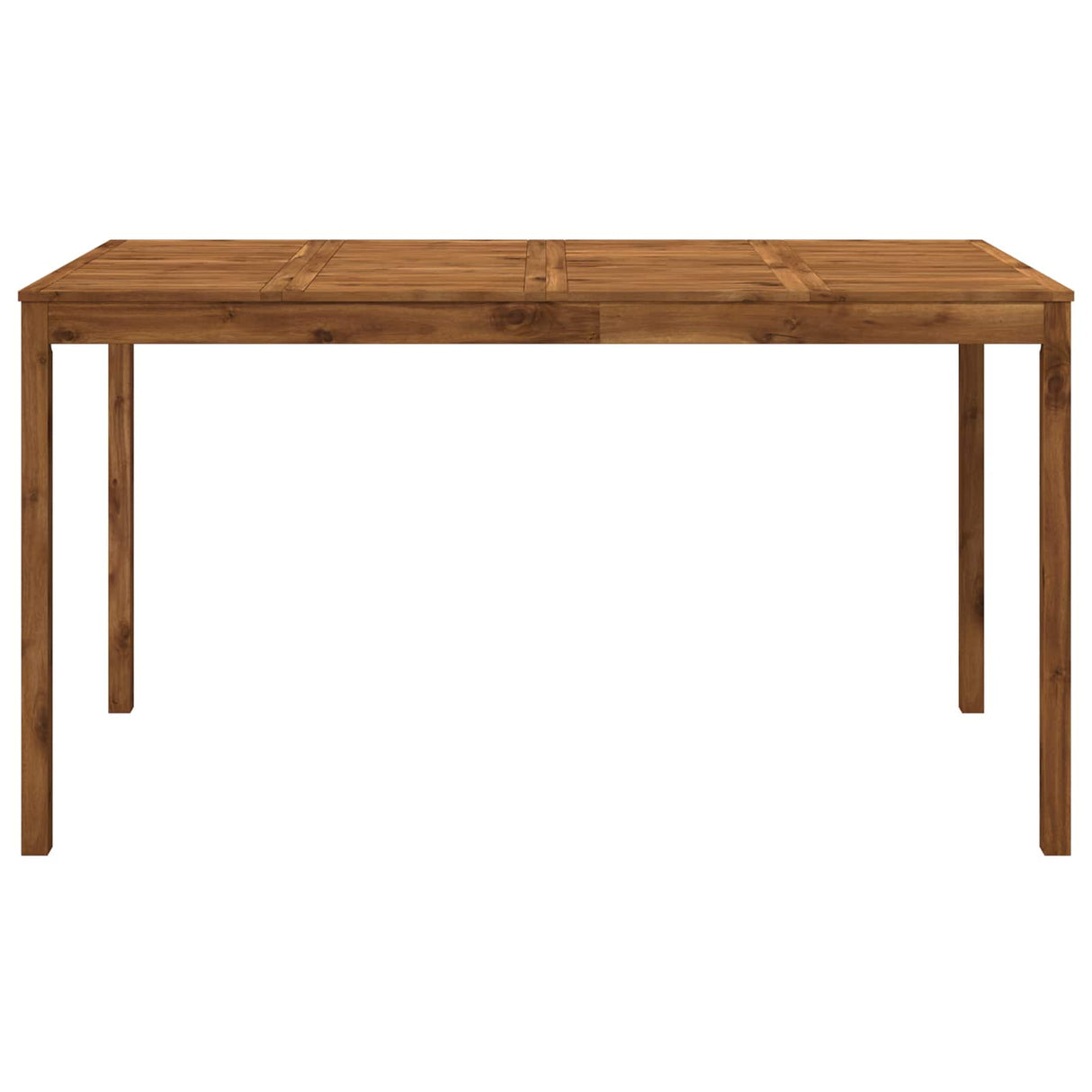 Garden Bar Table Natural 196 x 100 x 105 cm Solid Acacia Wood