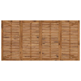 Garden Bar Table Natural 196 x 100 x 105 cm Solid Acacia Wood