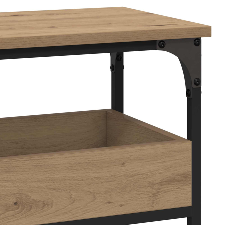 Console Table Artisan oak 100 x 29 x 75 cm Engineered wood