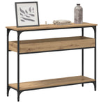 Console Table Artisan oak 100 x 29 x 75 cm Engineered wood