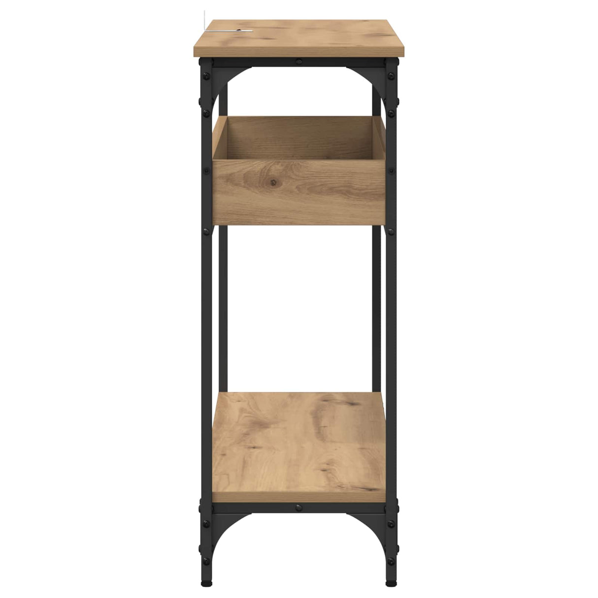 Console Table Artisan oak 100 x 29 x 75 cm Engineered wood