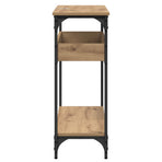 Console Table Artisan oak 100 x 29 x 75 cm Engineered wood