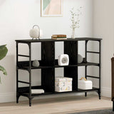 Sideboard Black 102 x 32 x 73.5 cm Engineered wood