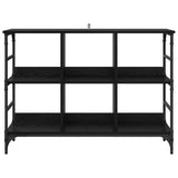 Sideboard Black 102 x 32 x 73.5 cm Engineered wood - 45-Degree Angle