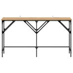 Console Table Artisan oak 140 x 29 x 75 cm Engineered Wood