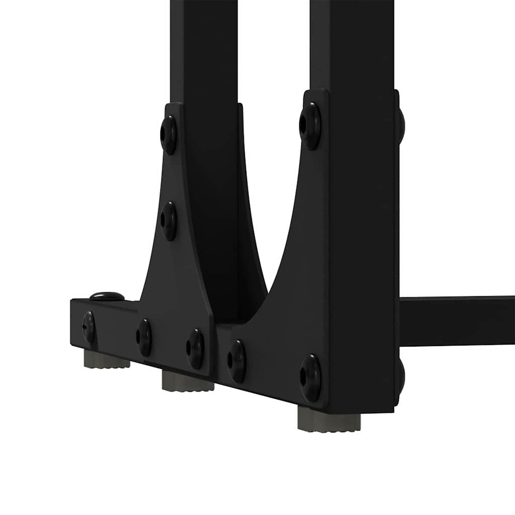 Nesting Coffee Table 3 pcs Black oak 50.5 x 35 x 53 cm