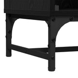 Sideboard Black Oak 35 x 37 x 117 cm - Extra Image
