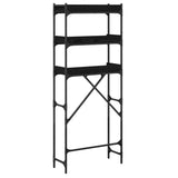 Washing Machine Shelf 67 x 25 x 163 cm Engineered wood - Close-Up Angle