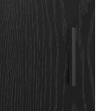 Sideboard Black oak 30 x 80 x 90 cm Engineered wood - Extra Image