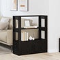 Sideboard Black oak 30 x 80 x 90 cm Engineered Wood