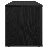 TV Cabinet Black Oak 100 x 31,5 x 35 cm Engineered Wood