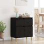 Sideboard Black Oak 60 x 35 x 70 cm Engineered Wood