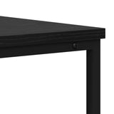 Console Table with Drawer Black Oak 100 x 40 x 75 cm - Extra Image