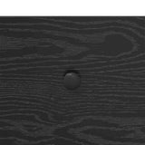 Console Table Black Oak 100 x 34,5 x 75 cm Engineered Wood - Extra Image