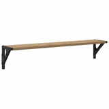 Wall Shelves Wall-Mounted 2 pcs Artisan Oak 80 x 15 x 15,5 cm