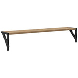 Wall Shelves Wall-Mounted 2 pcs Artisan Oak 80 x 15 x 15,5 cm
