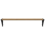 Wall Shelves Wall-Mounted 2 pcs Artisan Oak 80 x 15 x 15,5 cm