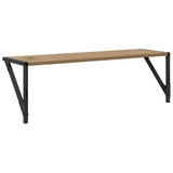 Wall Shelves Wall-Mounted 2 pcs Artisan Oak 80 x 25 x 25,5 cm