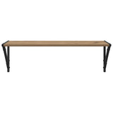 Wall Shelves Wall-Mounted 2 pcs Artisan Oak 80 x 25 x 25,5 cm