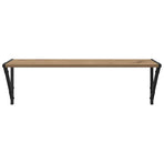 Wall Shelves 2 pcs Artisan Oak 80 x 25 x 25,5 cm