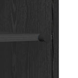 Sideboard Black oak 35 x 37 x 76 cm Engineered wood - Extra Image