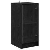 Sideboard Black oak 35 x 37 x 76 cm Engineered wood