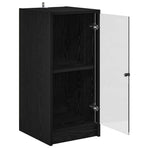 Sideboard Black oak 35 x 37 x 76 cm Engineered Wood