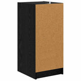Sideboard Black oak 35 x 37 x 76 cm Engineered wood