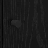 Highboard Black Oak 35 x 37 x 142 cm Engineered Wood - Extra Image