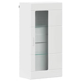 Wooden Cabinet White Engineered Wood
