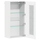 Wooden Cabinet White Engineered Wood