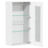 Wall-mounted Cabinet White 55 x 29 x 100 cm Engineered wood - 45-Degree Angle