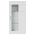 Wooden Cabinet White Engineered Wood