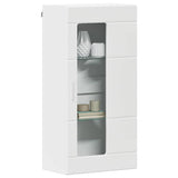 Wooden Cabinet White Engineered Wood