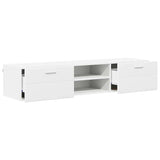 TV Cabinet with Drawer White 150 x 39 x 30 cm Engineered wood - 45-Degree Angle