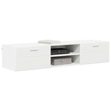TV Cabinet with Drawer White 150 x 39 x 30 cm Engineered wood - Side View
