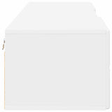 TV Cabinet with Drawer White 150 x 39 x 30 cm Engineered wood - Close-Up Angle